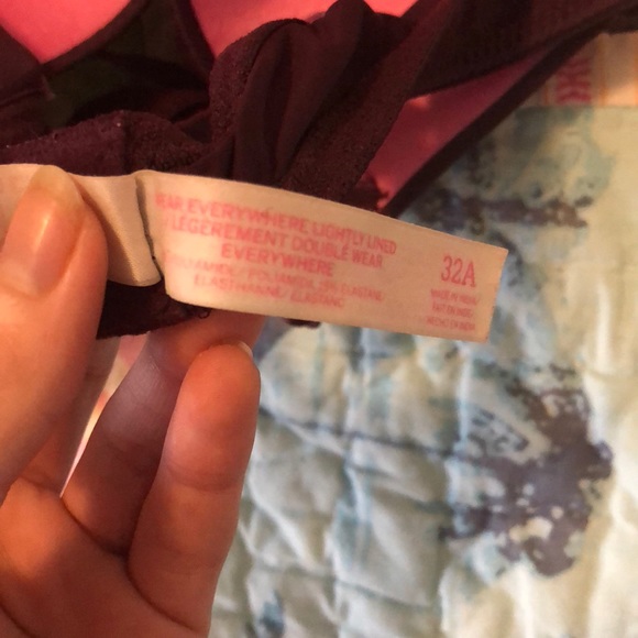 PINK Maroon Wear Everywhere Bra🍒 - Picture 3 of 3